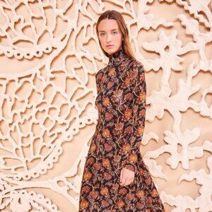 **NWT** ULLA JOHNSON PRINTED AMARI DRESS Maxi *SOLD OUT EVERYWHERE